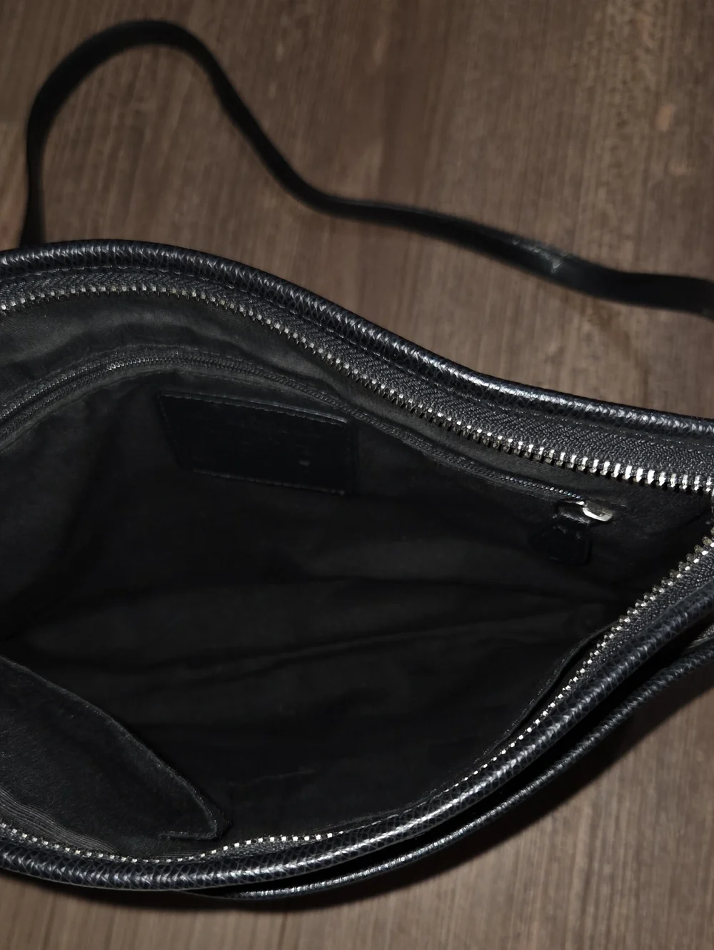 Coach Black/Brown Signature Messenger Bag